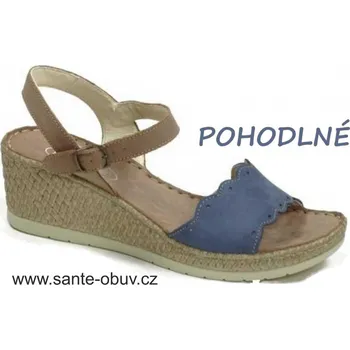 Dámská zdravotní obuv SANTÉ CB/8593-42100 BLUE vycházková obuv, --- - 37