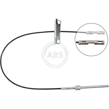 Lanko parkovací brzdy Tažné lanko, parkovací brzda A.B.S. K17253