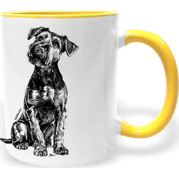 Hrnek - Velšterier Barva: Žlutá