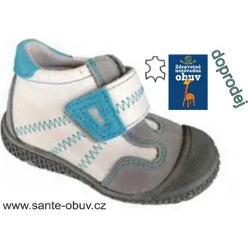 Dámská zdravotní obuv SANTÉ N/661/201/10/18/79 zdravotní obuv vel.20-26, bílo-tyrkys - 25