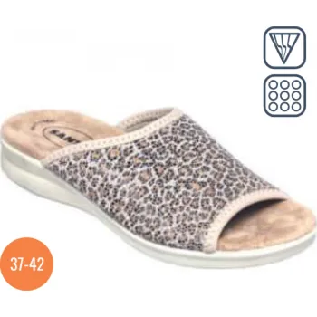 Dámská zdravotní obuv SANTÉ PO/8029 BEIGE hallux pantofel vel. 37-42, béžová - 38