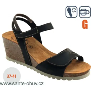 Dámská zdravotní obuv SANTÉ IB/5646 MOKA vycházková obuv vel.37-41, --- - 40