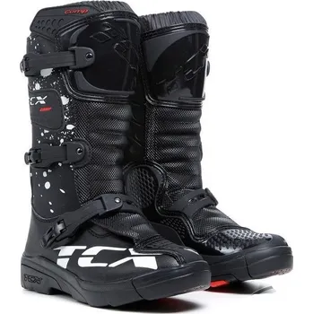 Moto obuv Dětské moto boty TCX COMP KID černo/bílé, 38