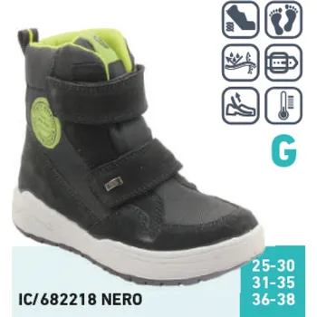 Dámská zdravotní obuv SANTÉ IC/682218 NERO vych. obuv vel.29-38, --- - 35