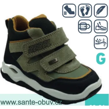 Dámská zdravotní obuv SANTÉ IC/683718 KIWI vycházková obuv vel.20-29, --- - 23