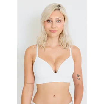 Podprsenka Dorina Michelle vyztužená podprsenka bez kostic bílá - DORWH0001/bílá / 75A DOR1J069-WH0001