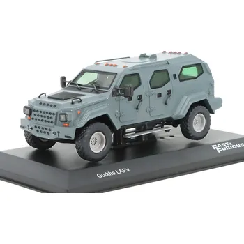 autíčko DeAgostini Gurkha LAPV 2008 Rychle a Zběsile 1:43 -&nbsp;časopis v Češtině s modelem tmavě zelená