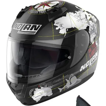 Helma na motorku NOLAN intergránlí helma N60-6 GEMINI REPLICA C. CHECA 49, velikost L