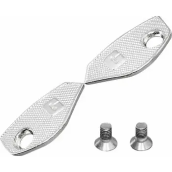 Moto obuv GAERNE slidery pro boty GAERNE ANKLE SLIDER SET SG.12 SILVER sada stříbrné