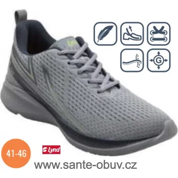 Dámská obuv SANTÉ LY/623 CINZA vych. obuv vel.41-46, šedá - 41