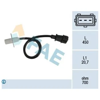 Kliková hřídel Generátor impulsů, klikový hřídel FAE 79003