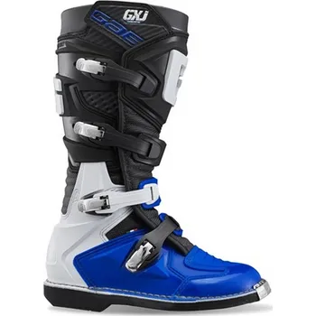 Moto obuv GAERNE GX-J dětské boty cross/enduro černé modré, 39