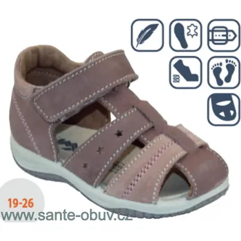 Dámská zdravotní obuv SANTÉ IC/583860 ROSA vych. obuv vel.19-26, růžová - 24