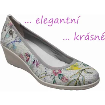 Dámská zdravotní obuv SANTÉ IC/105632 BIANCO zdravotní vycházková obuv, --- - 40