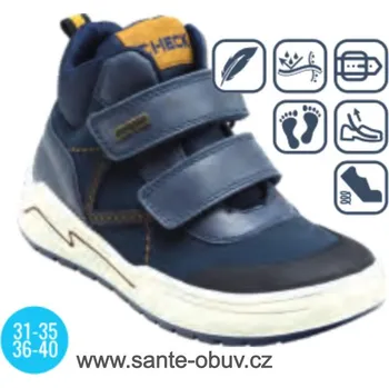 Dámská obuv SANTÉ IC/282238 BLU vych. obuv vel.31-35, modrá - 31