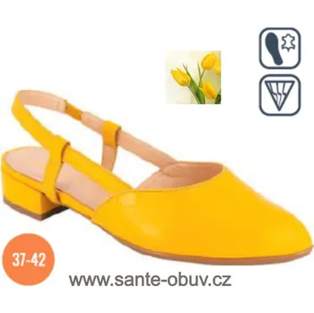 Dámská zdravotní obuv SANTÉ AL/9L68-3R YELLOW vycházková obuv vel.37-42, --- - 40