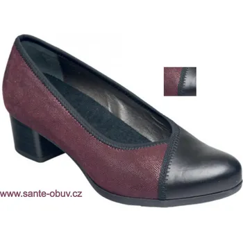 Dámská zdravotní obuv SANTÉ AL/8876-4R NERO zdravotní obuv černá, --- - 38