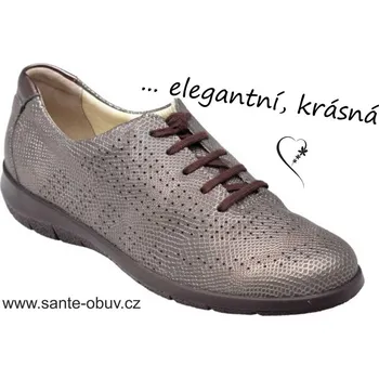 Dámská zdravotní obuv SANTÉ CS/6603 SEPIA zdravotní vycházková obuv, --- - 41