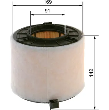 Vzduchový filtr Vzduchový filtr BOSCH F 026 400 677