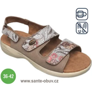 Dámská zdravotní obuv SANTÉ PO/27461 TORTORA sandál, --- - 41