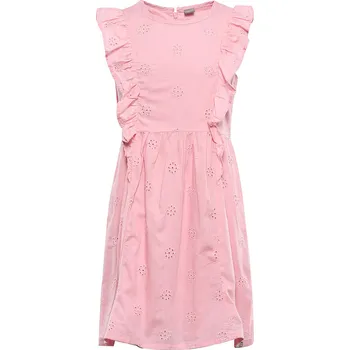 Dívčí oblečení Dětské šaty nax NAX DIRVO candy pink 116-122