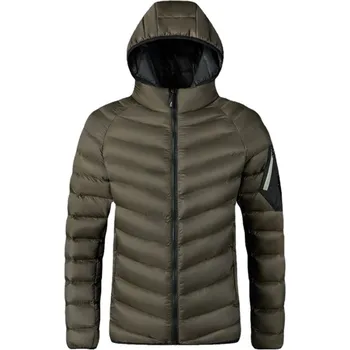 Pánský zimní kabát Pánská zimní bunda ND830 Barva: Zelená, Velikost: 3XL