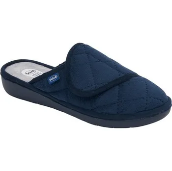 Dámská zdravotní obuv Scholl LAUREN STRAP tmavě modrá dámská domácí zdravotní obuv