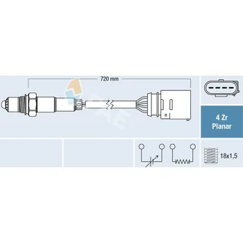 Lambda sonda Lambda sonda FAE 77204