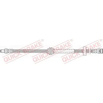 Brzdová hadice Brzdová hadice QUICK BRAKE 37.913