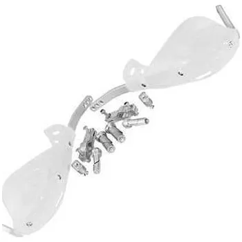 Motocyklový chránič Blastry Venom vyztužené chrániče rukou na motorku, bílé