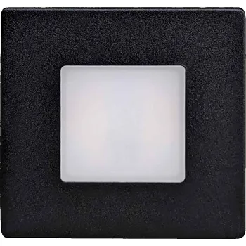 Nástěnné svítidlo GreenLux DECENTLY černé 1.7W IP54 CCT - Nástěnné orientační vestavné LED svítidlo GXLL453 GXLL453