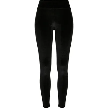 Dámské kalhoty Dámské legíny URBAN CLASSICS TB4546 BLACK 4XL