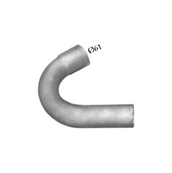 Přední díl výfuku Výfuk - trubka výfuku (49.09)