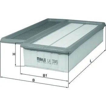 Vzduchový filtr Vzduchový filtr KNECHT LX 3345