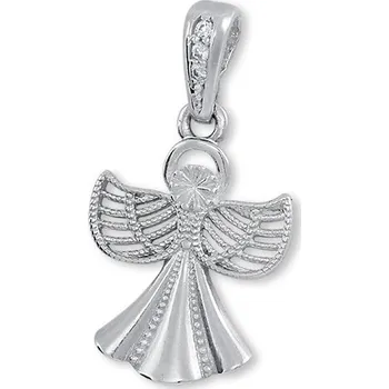 Přívěsek Brilio Přívěsek z bílého zlata Andělíček 249 001 00621 07 + 2 měsíce na vrácení zboží