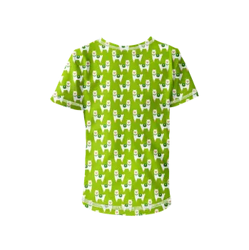 WAMU Dětské tričko s krátkým rukávem LAMY NA PASTVĚ vel. 128-134