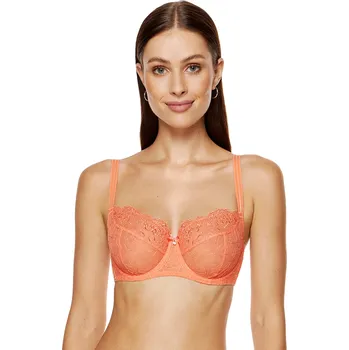 Podprsenka Podprsenka Gorteks Pamela/B2 Barva: Oranžová, Velikost: 65D