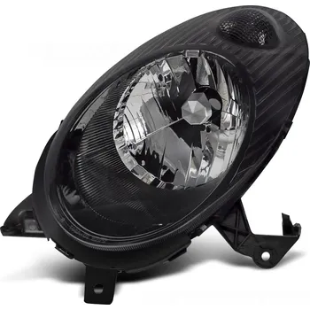 Přední světlomet TUNING-TEC Přední světlo NISSAN MICRA K12 03-07 černé LEVÉ TYC