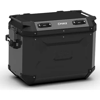 Zavazadlo na motocykl KAPPA boční kufry 48L MONOKEY CAM SIDE KFR48B K'FORCE hliníkové BLACK LINE (2 ks)