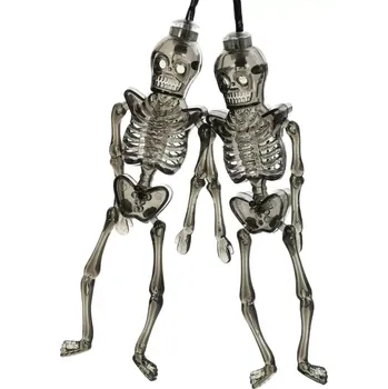 Vánoční dekorace RHW 001 Gir.kostlivci 10LED WW RETLUX (Girlanda)