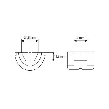 Dílenský lis Fe Produkt Makita ZM00000227 čelisti Cu 300 / AI 240