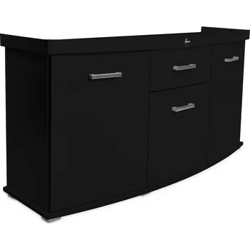 Diversa Stolek pod akvárium SOLID 150x50x75 cm vypouklý DIVERSA šedá