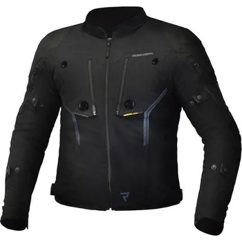 Moto bunda Moto bunda Rebelhorn Borg, černá textilní bunda, velikost XL