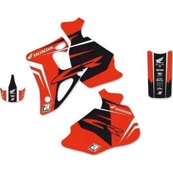 Samolepicí dekorace na vozidlo BLACKBIRD sada ochranných nálepek HONDA CR 80 96-02 DREAM 4