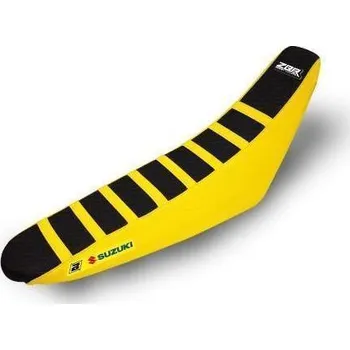 Moto sedlo BLACKBIRD potah sedadla SUZUKI RM-Z 450 18-20, RM-Z 25019, ZEBRA barva černá/žlutá