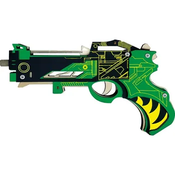 Woodcraft construction kit Woodcraft Dřevěné 3D puzzle Zbraň na gumičky Virbius