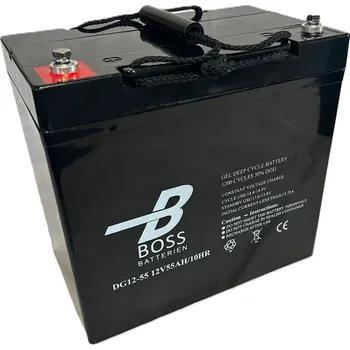 Trakční baterie Boss DEEP Cycle Gel 12V 55Ah DG12-55