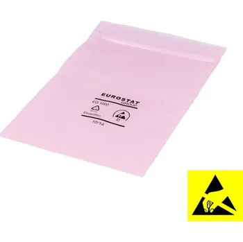 Obalový materiál Sáček ESD rychlouzavírací Délka: 100mm, Šířka: 76mm