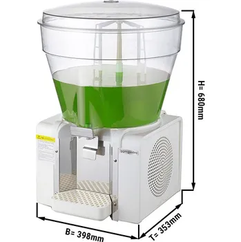 Lednice G.Gastro AYRAN/ Dávkovač šťávy elektrický - 50 litrů