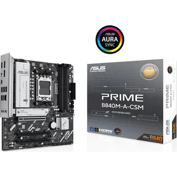 Počítač ASUS MB Sc AM5 PRIME B840M-A-CSM, AMD B840, 4xDDR5, 2xDP, 1xHDMI, mATX 90MB1J10-M0EAYC